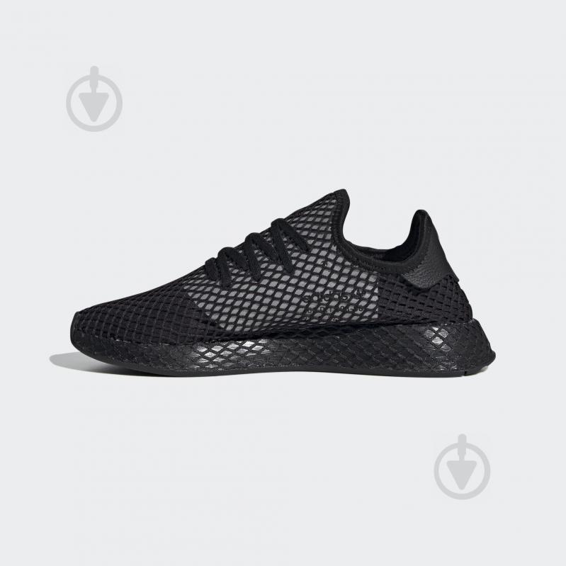 Кроссовки мужские демисезонные Adidas DEERUPT RUNNER EG5355 р.42 черные - фото 6