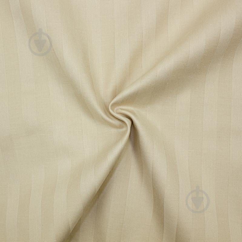 Комплект постельного белья Satin Stripe 30-0004 Cream 175х210 см бежевый MirSon - фото 2