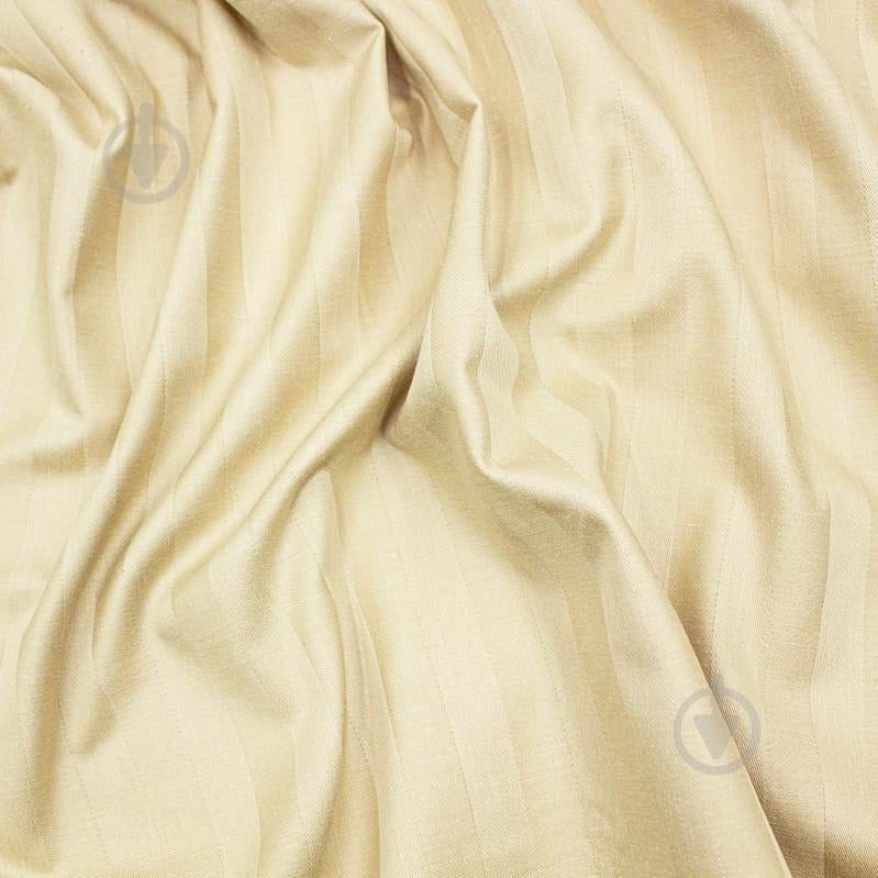 Комплект постельного белья Satin Stripe 30-0004 Cream 175х210 см бежевый MirSon - фото 3