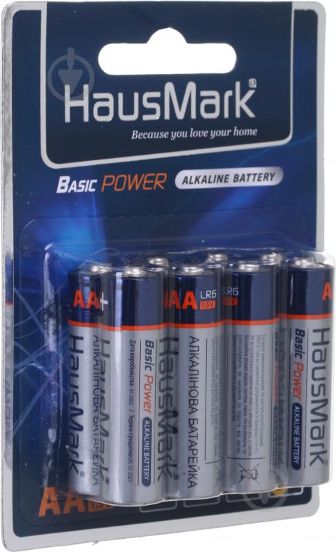 Батарейки HausMark Alkaline Basic Power AA (R6, 316) 8 шт. - фото 2