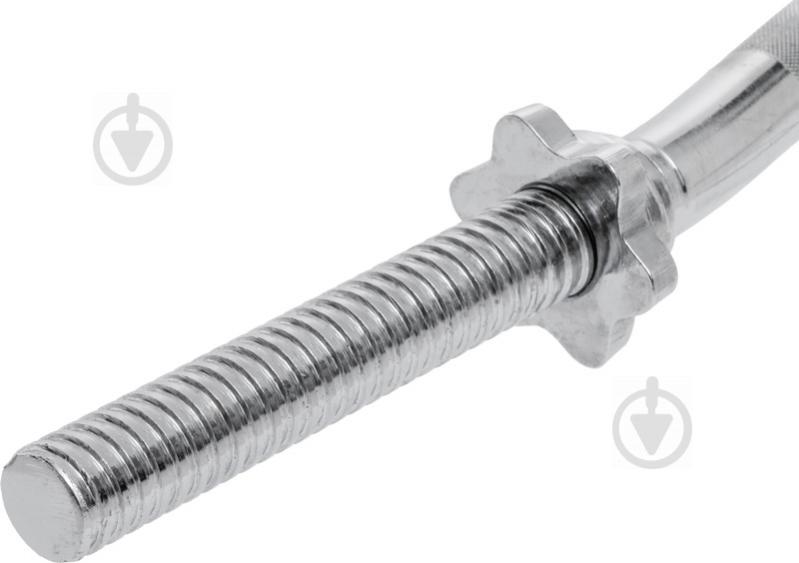 Гриф Energetics Curled Bar Screw 120 см 178729 - фото 3