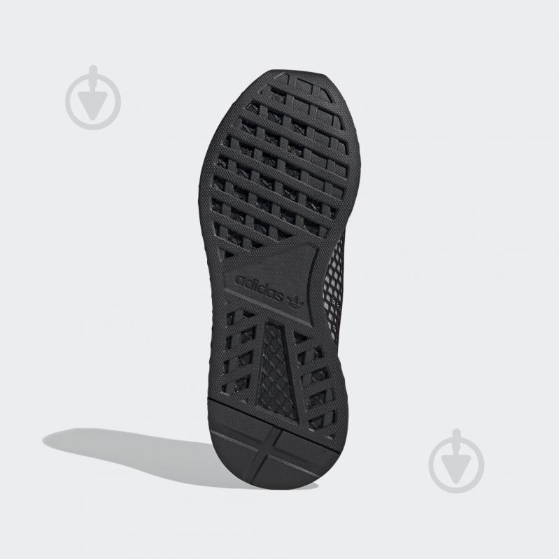 Кросівки чоловічі демісезонні Adidas DEERUPT RUNNER EG5355 р.47 1/3 чорні - фото 3