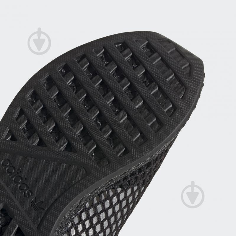 Кросівки чоловічі демісезонні Adidas DEERUPT RUNNER EG5355 р.47 1/3 чорні - фото 8