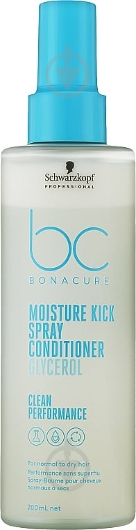 Кондиционер BONACURE спрей для увлажнения волос Moisture Kick (2709259) 200 мл - фото 1