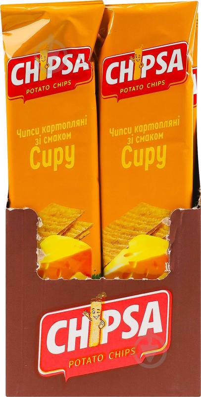 Чипсы Chipsa картофельные со вкусом сыра 55г - фото 3 Чипсы Chipsa картофельные со вкусом сыра 55г - фото 3