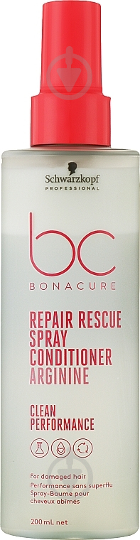 Кондиционер BONACURE спрей для восстановления волос Repair Rescue (2708519) 200 мл - фото 1