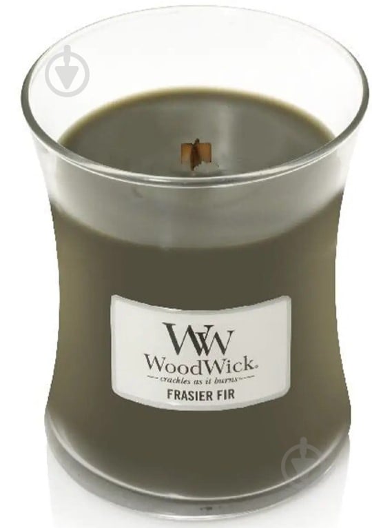 Свічка ароматична Woodwick Medium Frasier Fir 275 г - фото 1