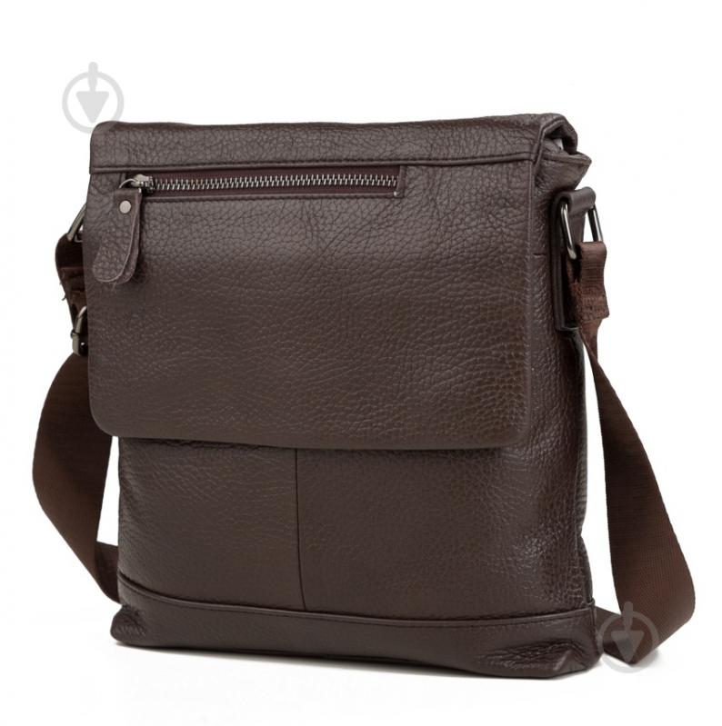 Сумка через плече Tiding Bag M38-8146C коричневий - фото 1 Сумка через плече Tiding Bag M38-8146C коричневий - фото 1