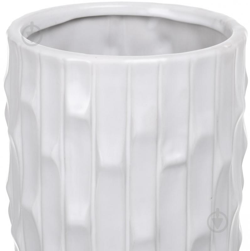 Ваза керамическая Luna Эля 13x28 см 28 см белая PS32821 - фото 2 Ваза керамическая Luna Эля 13x28 см 28 см белая PS32821 - фото 2