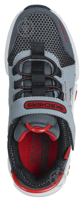 Кросівки дитячі демісезонні Skechers GAMETRONIX 402260L GYMT р.33,5 сірі - фото 4