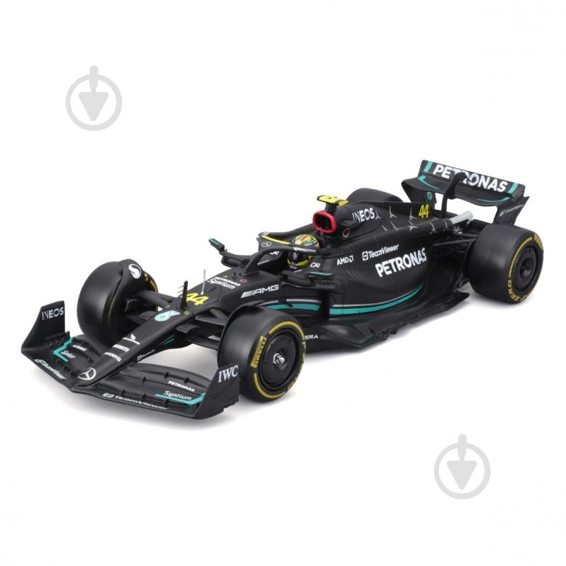 Автоконструктор Bburago 1:24 Mercedes-AMG F1 W14 Performance (#44) 18-28510 - фото 1