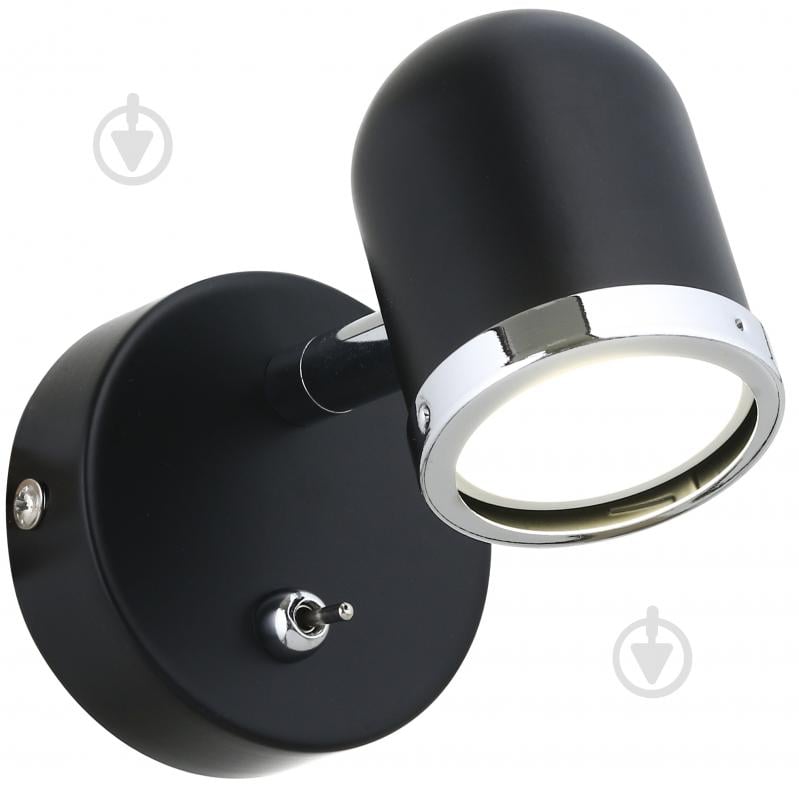 Спот Accento lighting ALPL-Amelie-1 1x50 Вт GU10 чорний хром - фото 2