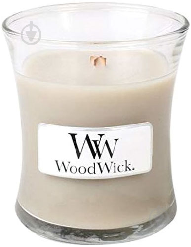 Свічка ароматична Woodwick Mini Wood smoke 85 г - фото 1
