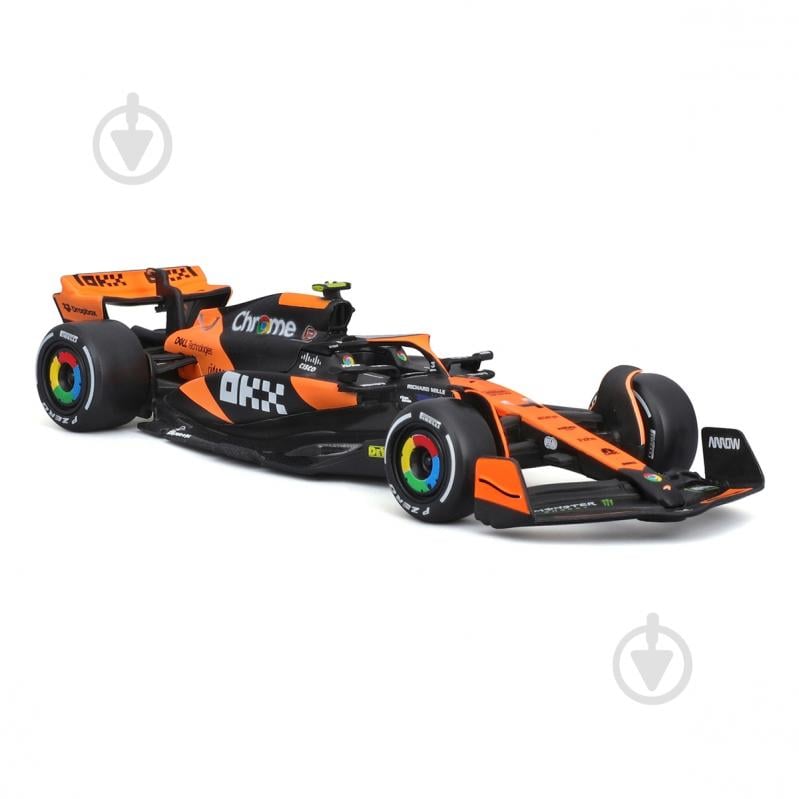 Автомодель Bburago 1:43 McLaren F1 MCL38 (2024) 18-38214 - фото 3