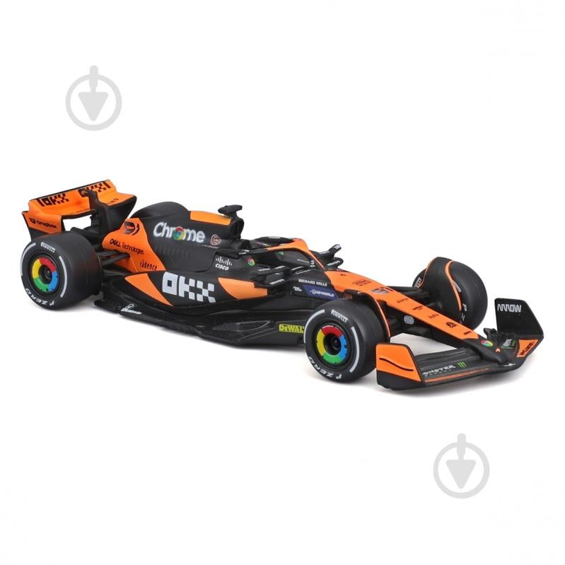 Автомодель Bburago 1:43 McLaren F1 MCL38 (2024) 18-38214 - фото 4