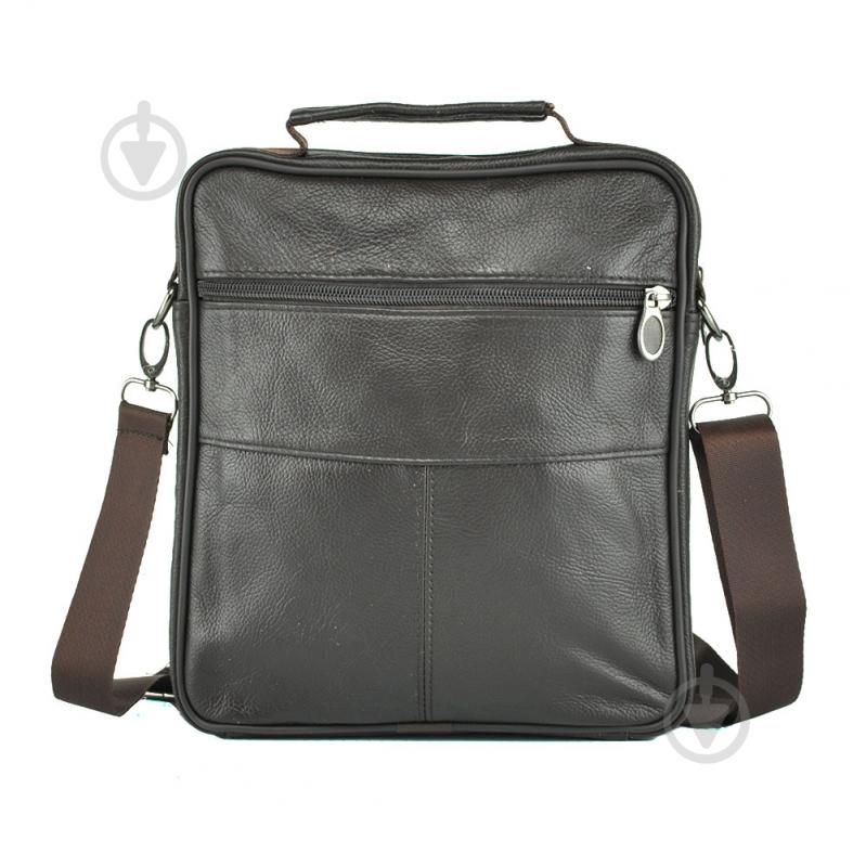 Сумка-мессенджер мужская HD Leather NM24-109C коричневый - фото 2