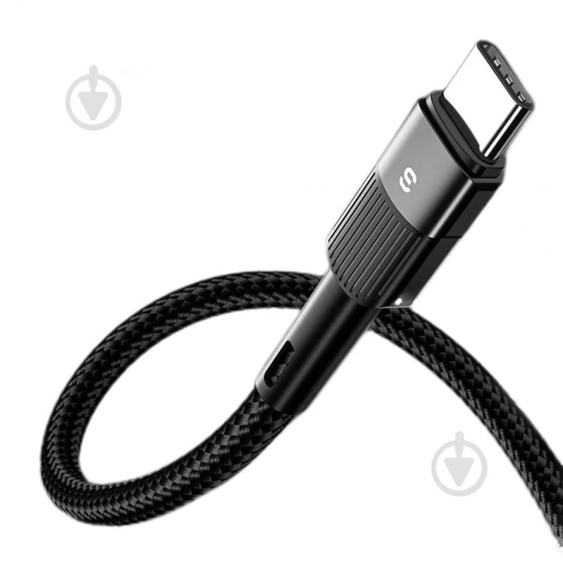 Кабель Essager Star Type-C to USB 7A Cable 3 м чорний (EXCT-XCC01) - фото 3