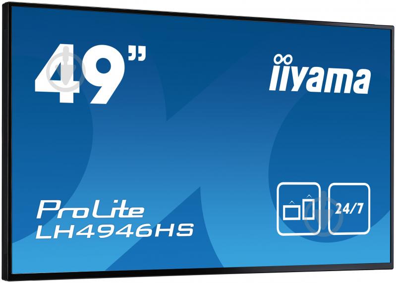 Дисплей інформаційний Iiyama 49 LH4946HS-B1 - фото 3