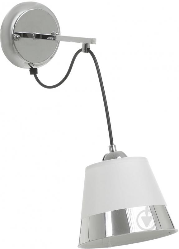 Бра Accento lighting ALKK-GH96305-1W 1x40 Вт E14 хром - фото 1