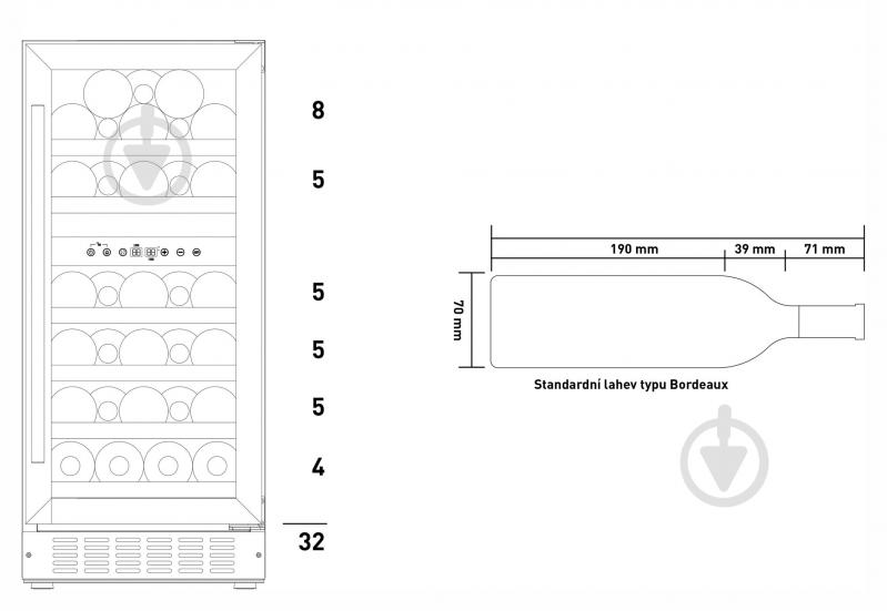 Винный шкаф Philco PW32GD - фото 6 Винный шкаф Philco PW32GD - фото 6