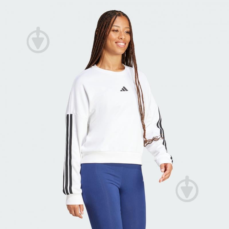 Світшот Adidas W 3S FT SWT JD5285 р.XS білий - фото 5
