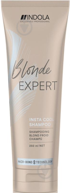 Шампунь INDOLA Blonde Expert Care Insta Cool для нейтралізації жовтизни та догляду за світлим волоссям 250 мл - фото 1