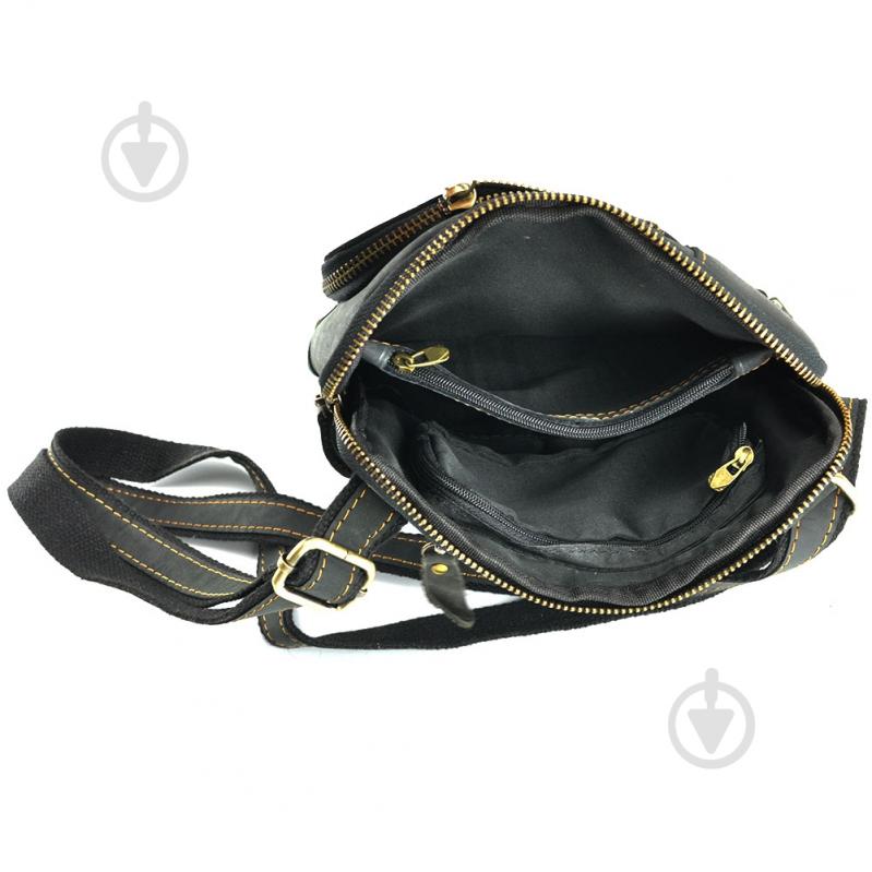 Барсетка чоловіча Tiding Bag t0030A чорний - фото 4