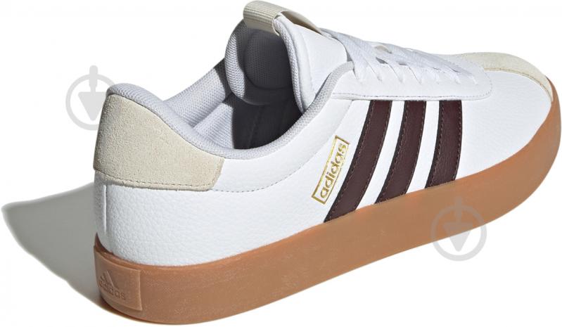 Кроссовки мужские демисезонные Adidas VL COURT 3.0 ID6288 р.46 2/3 белые - фото 4