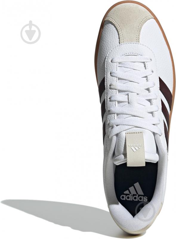 Кроссовки мужские демисезонные Adidas VL COURT 3.0 ID6288 р.46 2/3 белые - фото 5