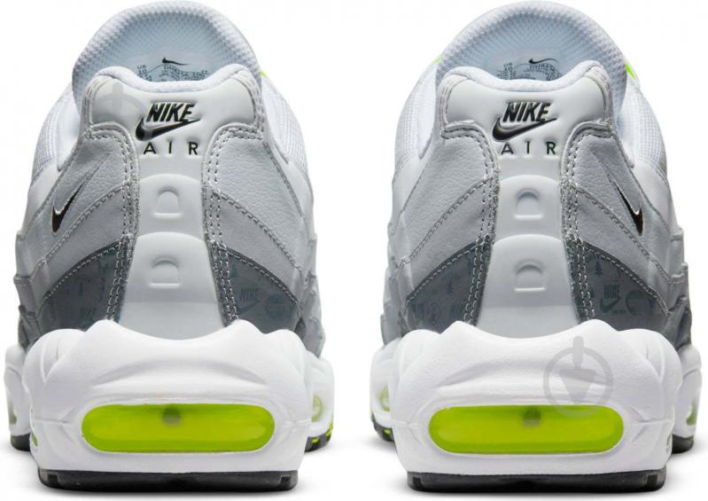 Кросівки чоловічі зимові Nike AIR MAX 95 DH8256-100 р.42 сірі - фото 5