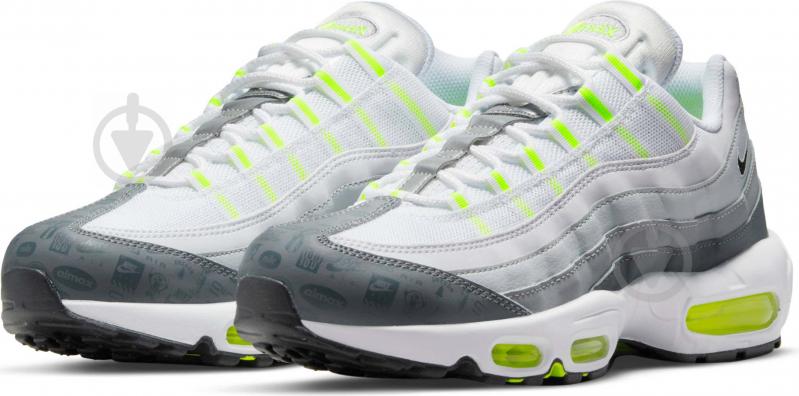 Кроссовки мужские зимние Nike AIR MAX 95 DH8256-100 р.42 серые - фото 6