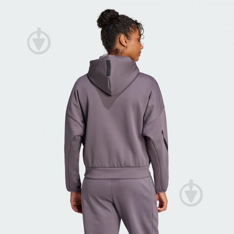 Джемпер Adidas W Z.N.E. FZ JD5985 р.XS сірий - фото 2