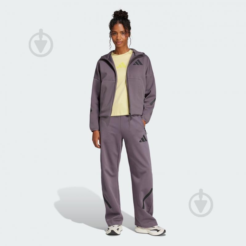 Джемпер Adidas W Z.N.E. FZ JD5985 р.XS сірий - фото 7