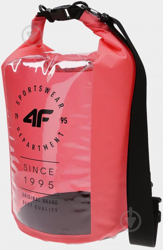 Гермомешок 4F D4L21-TPL202-63N 15 л коралловый - фото 1