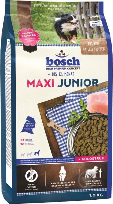 Корм сухой Bosch! для собак HPC Maxi Junior 1 кг - фото 1