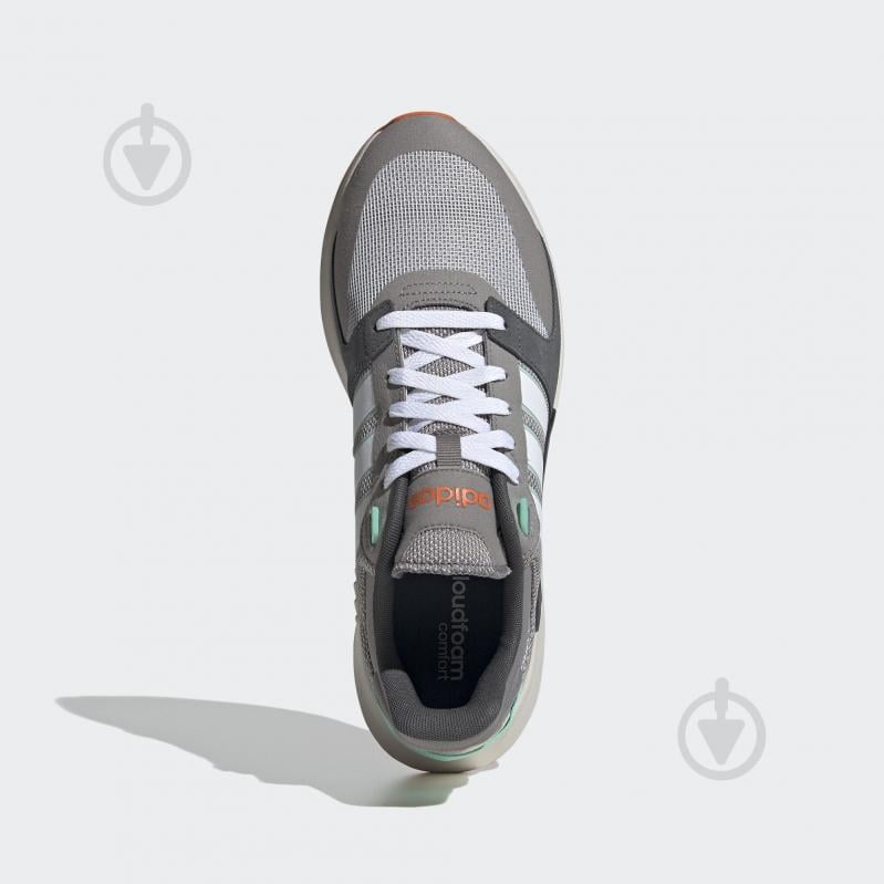 Кросівки чоловічі демісезонні Adidas RUN90S EG8655 р.43 1/3 сірі - фото 2