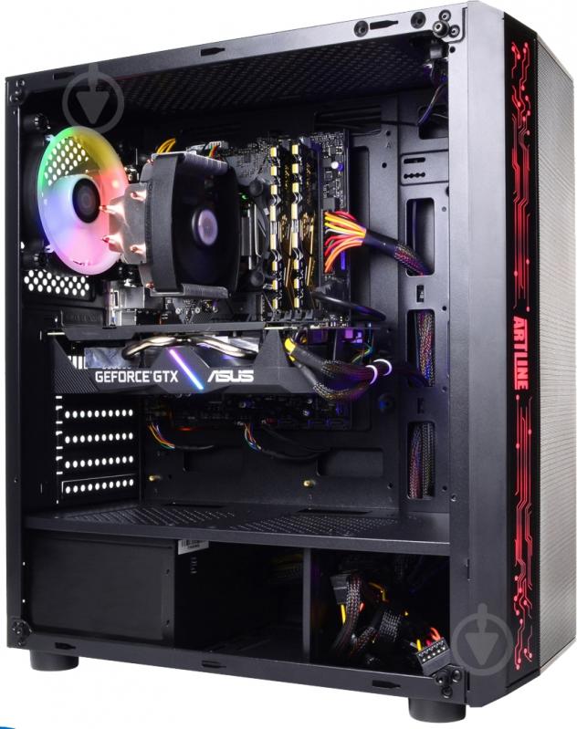 Компьютер персональный Artline Gaming X38 (X38v21) black - фото 4