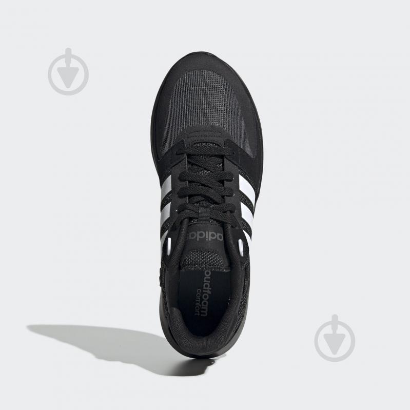 Кроссовки мужские демисезонные Adidas RUN90S EG8657 р.44 2/3 черные - фото 2 Кроссовки мужские демисезонные Adidas RUN90S EG8657 р.44 2/3 черные - фото 2