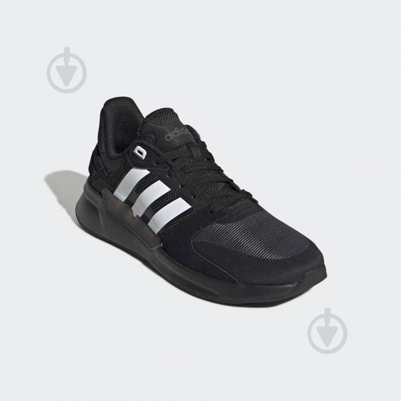 Кроссовки мужские демисезонные Adidas RUN90S EG8657 р.44 2/3 черные - фото 4 Кроссовки мужские демисезонные Adidas RUN90S EG8657 р.44 2/3 черные - фото 4