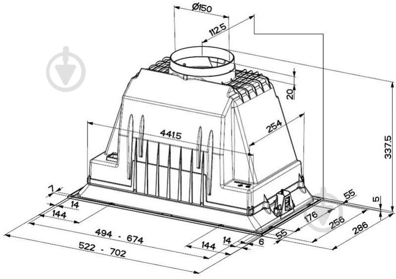 Витяжка Faber 305.0628.323 - фото 2