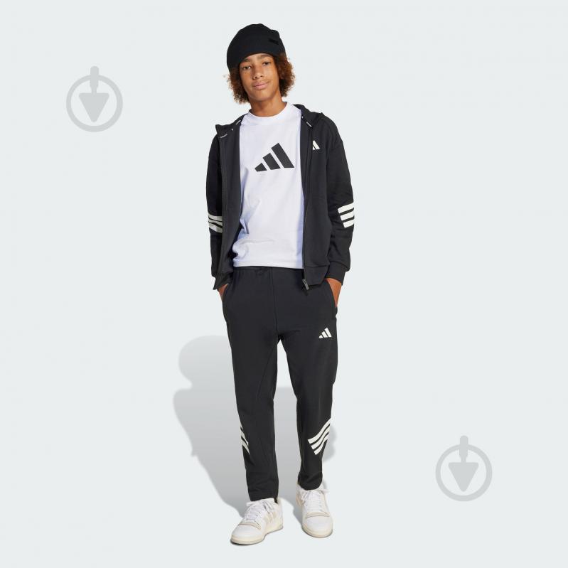 Джемпер Adidas J FI 3S FZ HD JJ4801 р.152 чорний - фото 7 Джемпер Adidas J FI 3S FZ HD JJ4801 р.152 чорний - фото 7