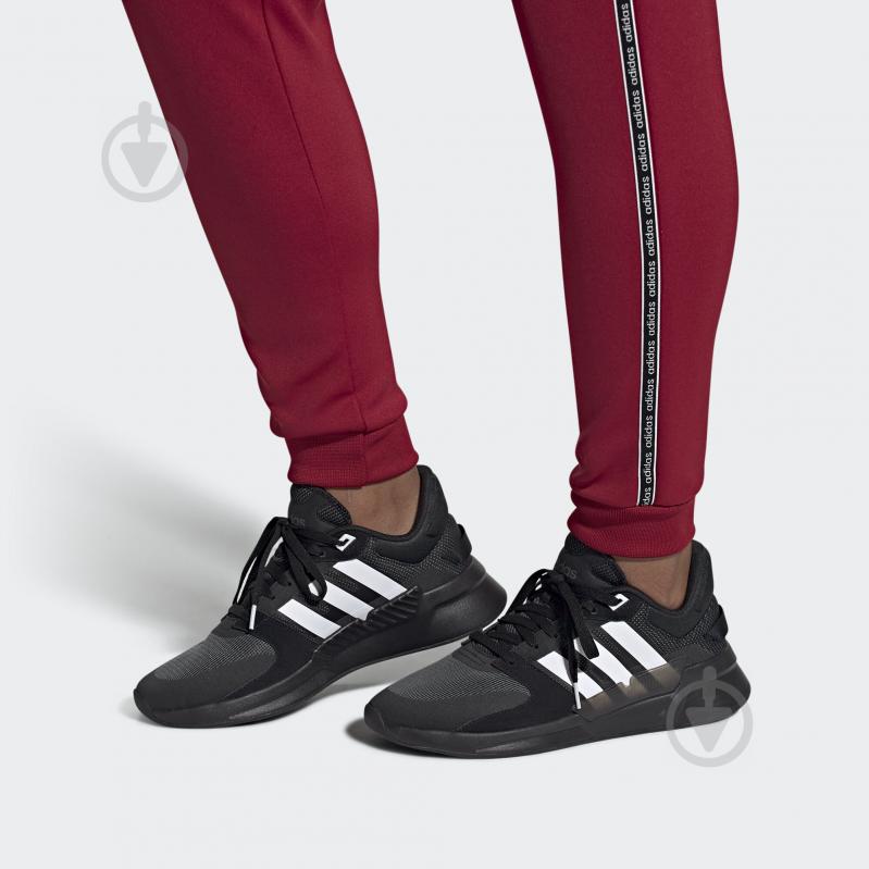 Кросівки чоловічі демісезонні Adidas RUN90S EG8657 р.47 1/3 чорні - фото 10