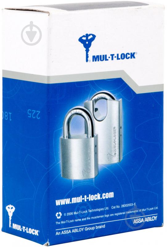 Замок навесной Mul-T-Lock G47 INTEGRATOR 2KEY 26.5 мм 8 мм открытый (амбарный) - фото 6