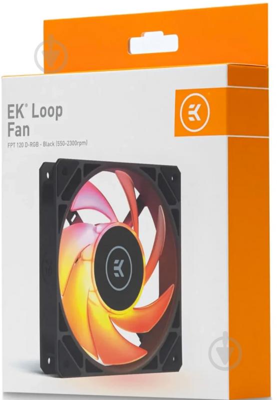 Корпусний кулер EKWB EK-Loop Fan FPT 120 D-RGB Black (550-2300rpm) - фото 6