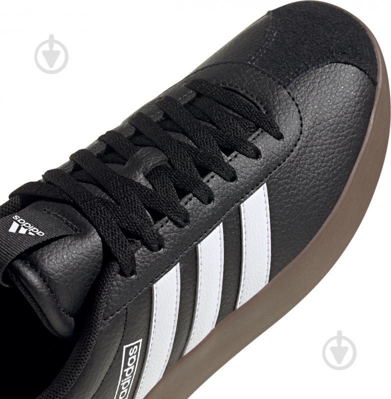 Кросівки чоловічі демісезонні Adidas VL COURT 3.0 ID6286 р.47 1/3 чорні - фото 5