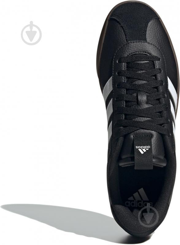 Кросівки чоловічі демісезонні Adidas VL COURT 3.0 ID6286 р.47 1/3 чорні - фото 7