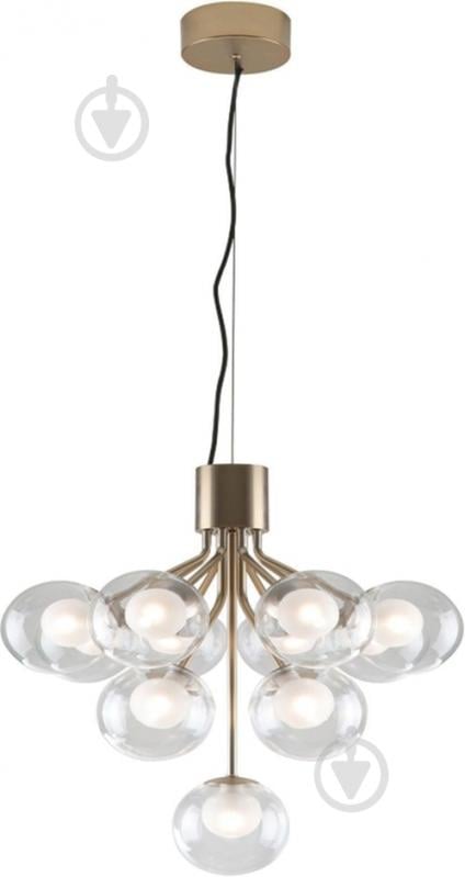 Люстра стельова Sensio Madeira 11x5 Вт G9 матова латунь/білий HU-C-074620-8+2+1 - фото 1