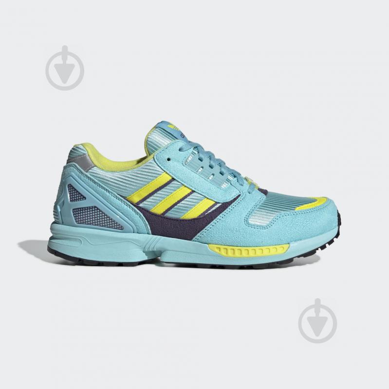 Кроссовки мужские демисезонные Adidas ZX 8000 EG8784 р.42 бирюзовые - фото 1