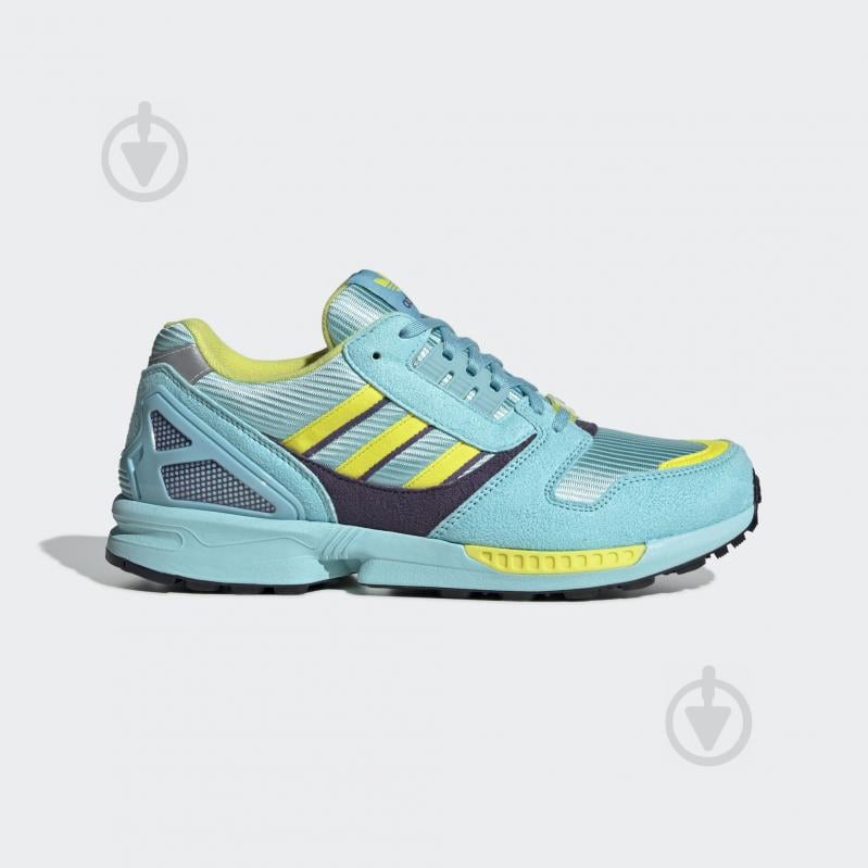 Кроссовки мужские демисезонные Adidas ZX 8000 EG8784 р.44 бирюзовые - фото 1