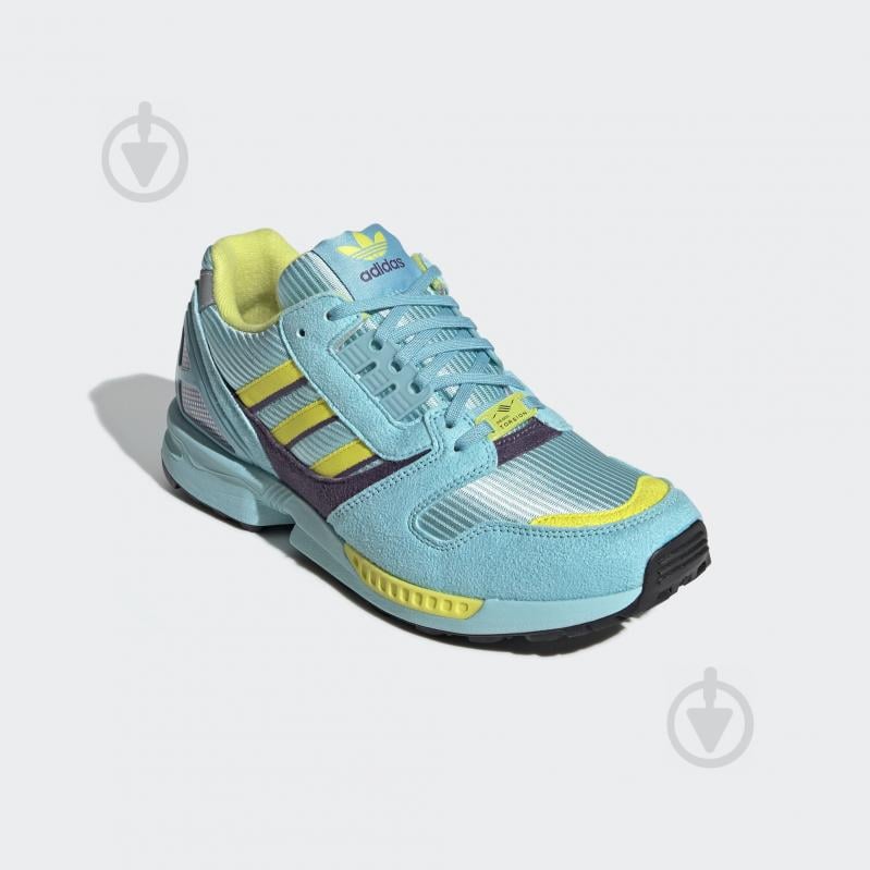 Кроссовки мужские демисезонные Adidas ZX 8000 EG8784 р.44 бирюзовые - фото 4